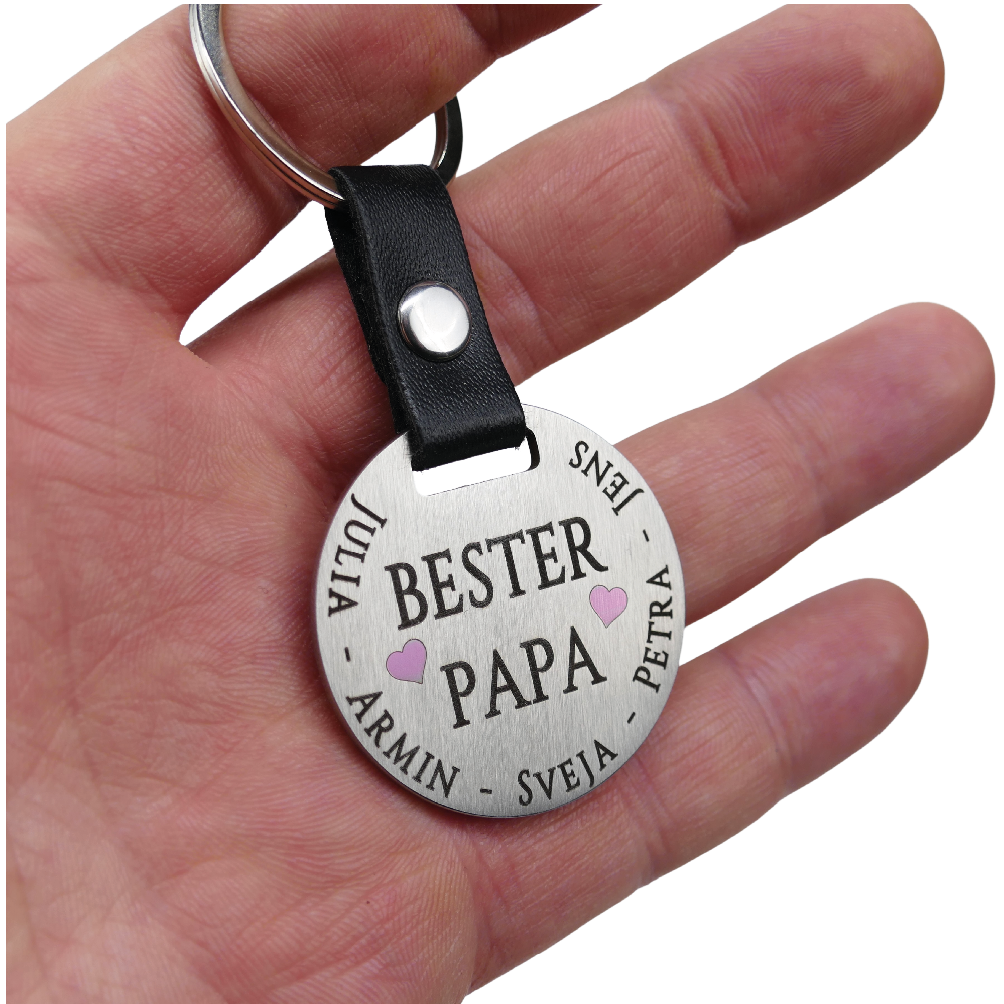 Schlüsselanhänger Bester Papa - Wiens3d