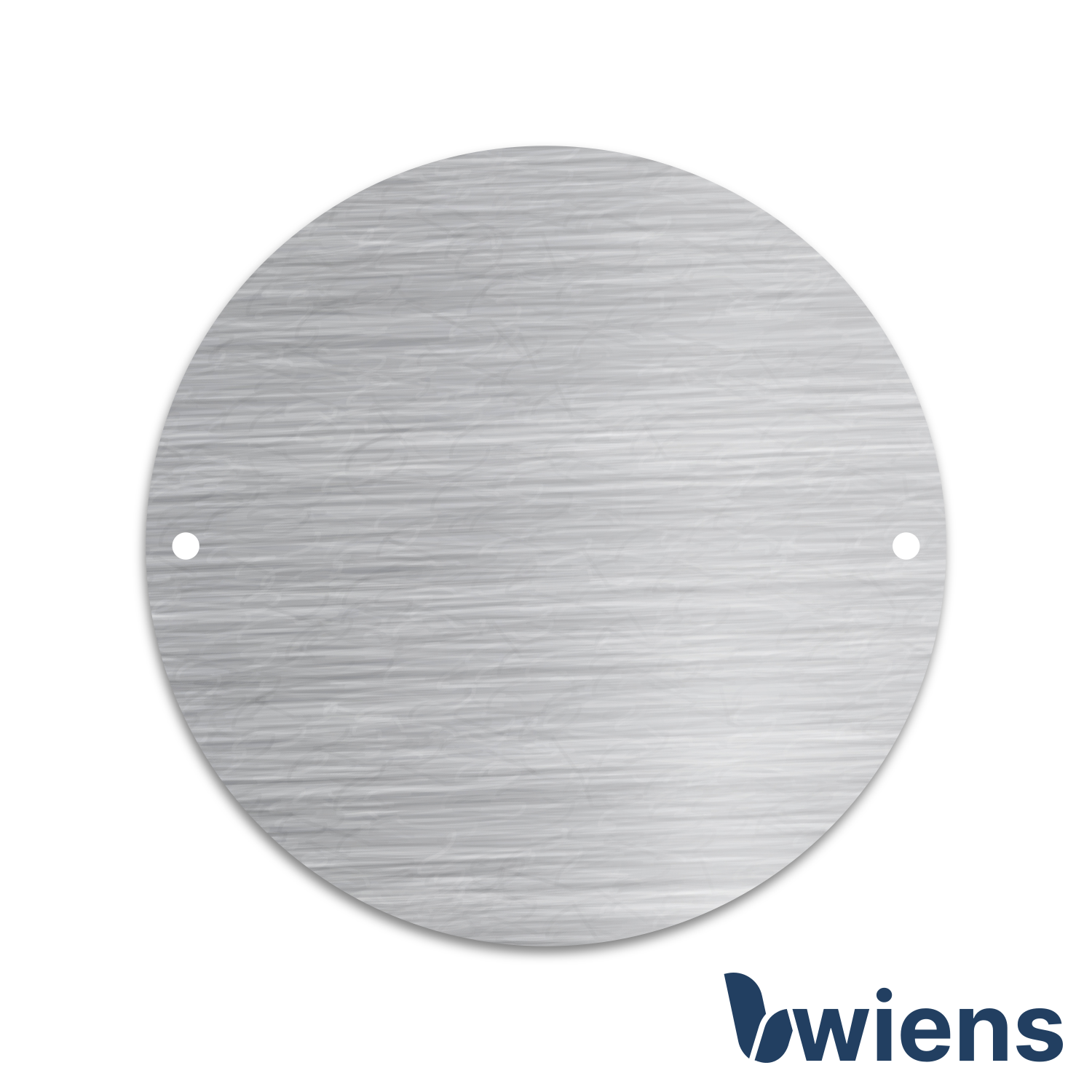 Schild Edelstahl D100x1,5 mm