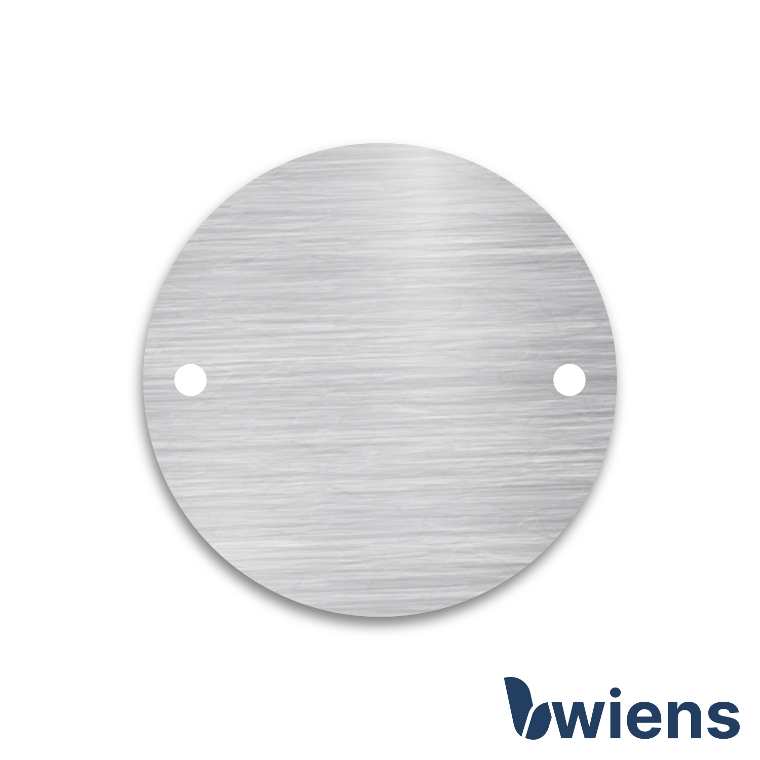 Schild Edelstahl D50x1,5 mm