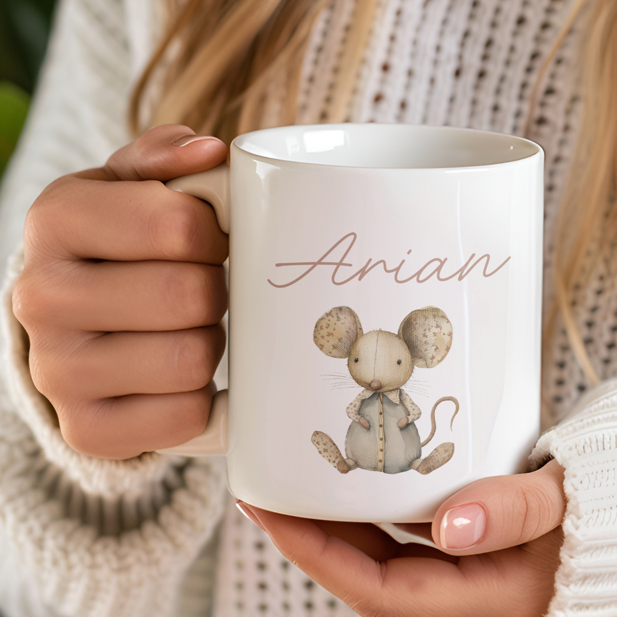 Personalisierte Kindertassen mit vielen Motiven