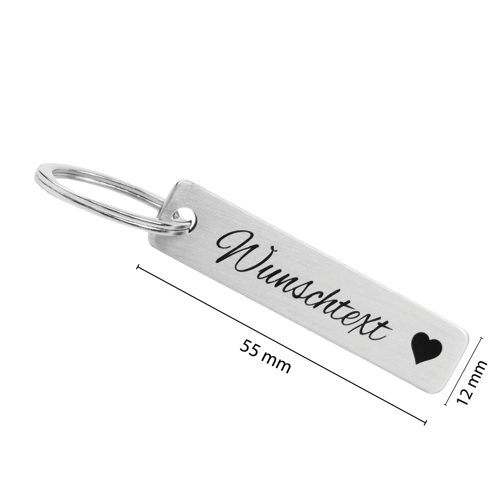 Personalisierter Schlüsselanhänger mit Gravur - Wiens3d