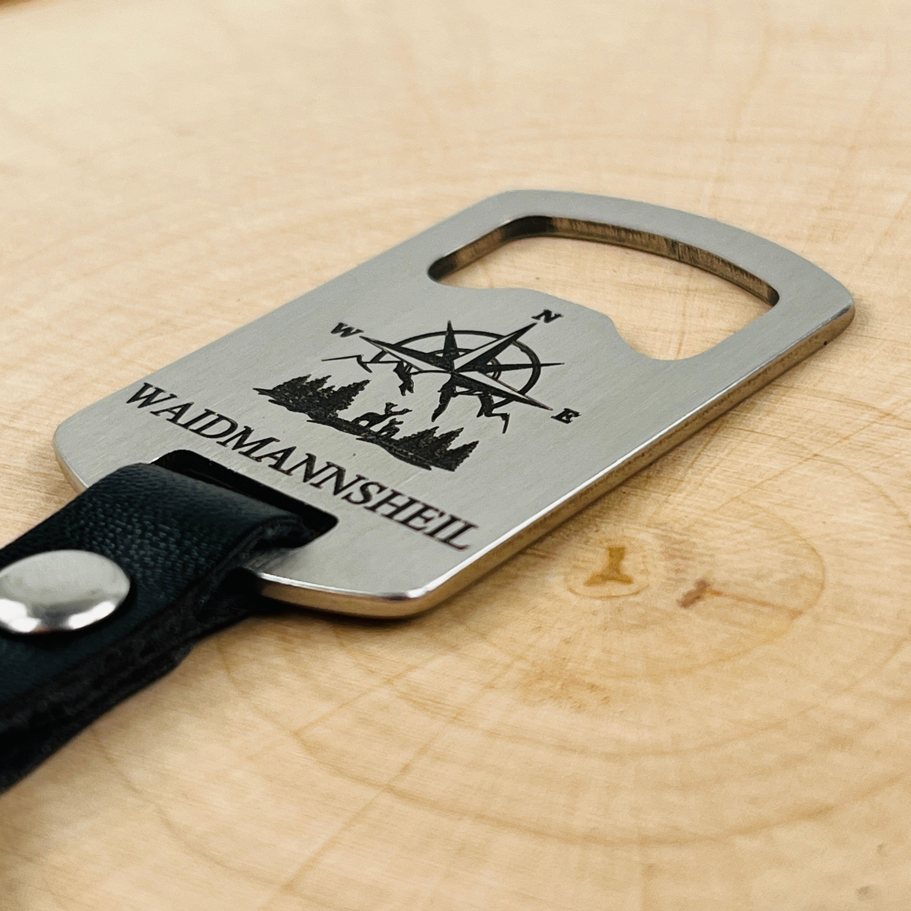 Flaschenöffner WAIDMANNSHEIL Schlüsselanhänger