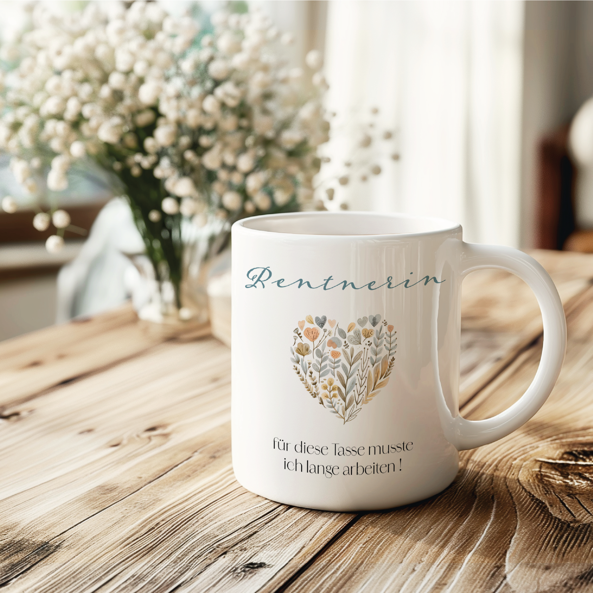 Rentner /-in Tasse - für die Tasse musste ich lange arbeiten | 330 ml - 0080 / 0080_1 - Wiens3d