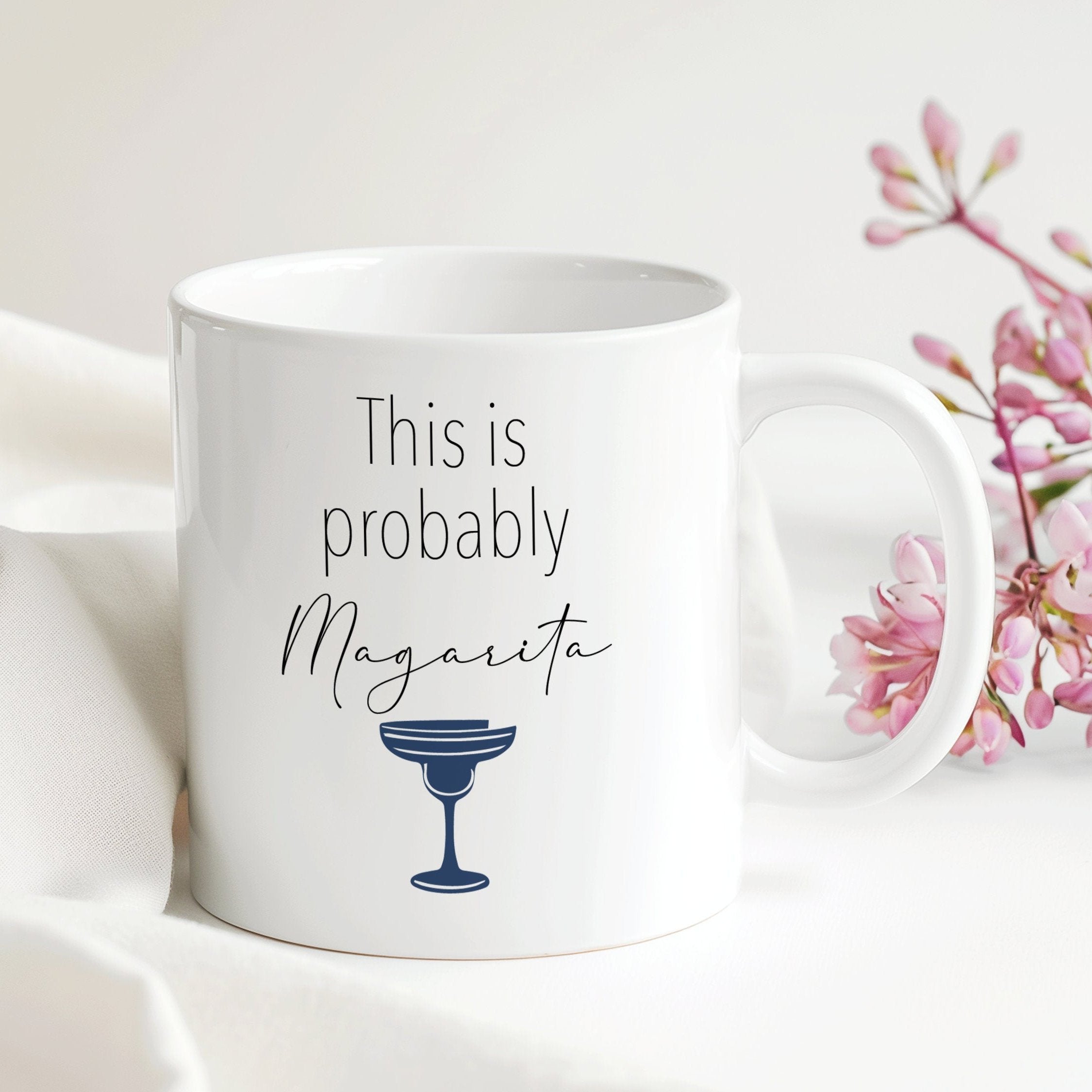 Spruch Tasse Magarita | Kaffeetasse | Weihnachten Vatertag Geburtstag Geschenk Arbeit | 330 ml - 0188