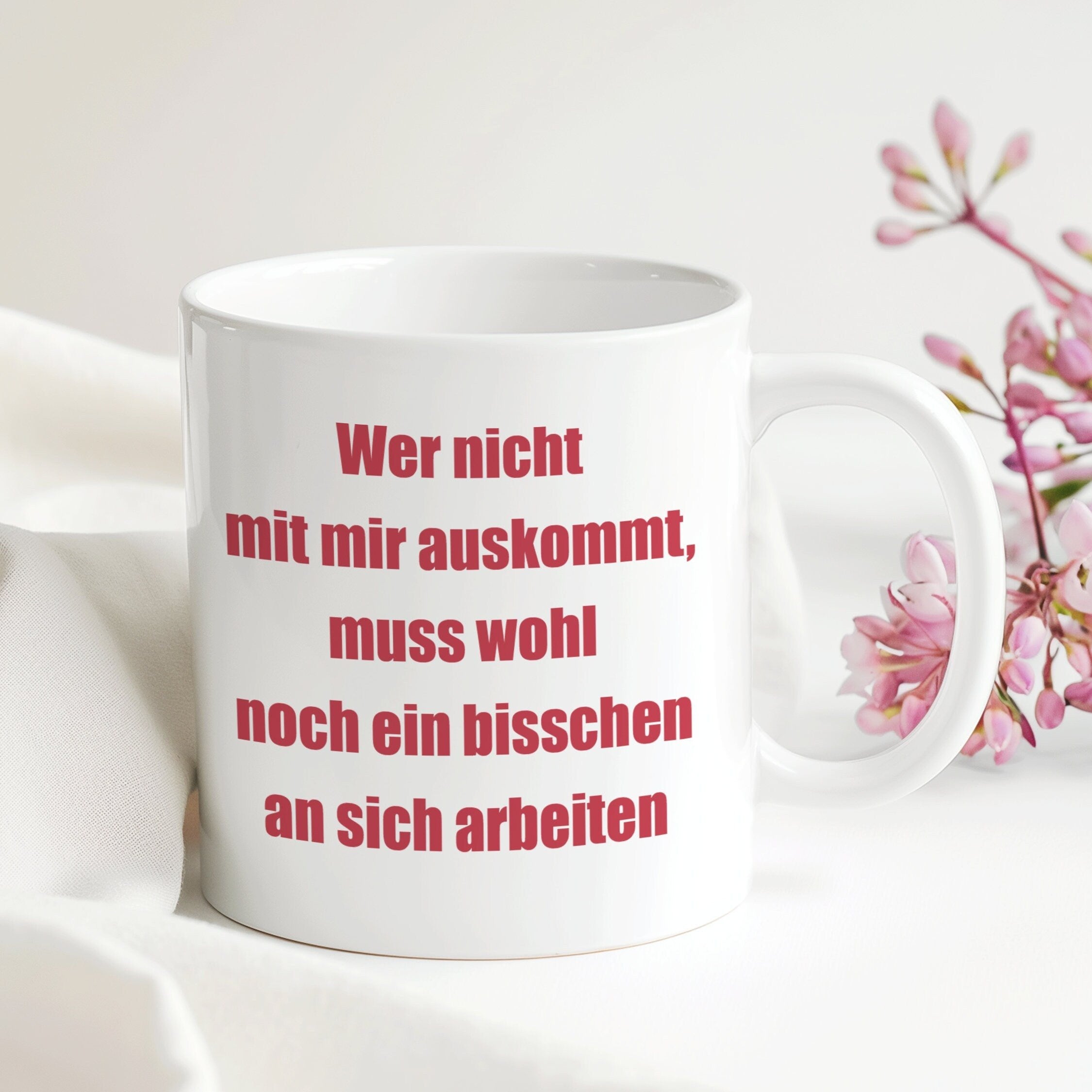 Tasse lustig für Arbeitskolleg*innen | Weihnachten Muttertag Geburtstag Geschenk Arbeit | 330 ml - 0233