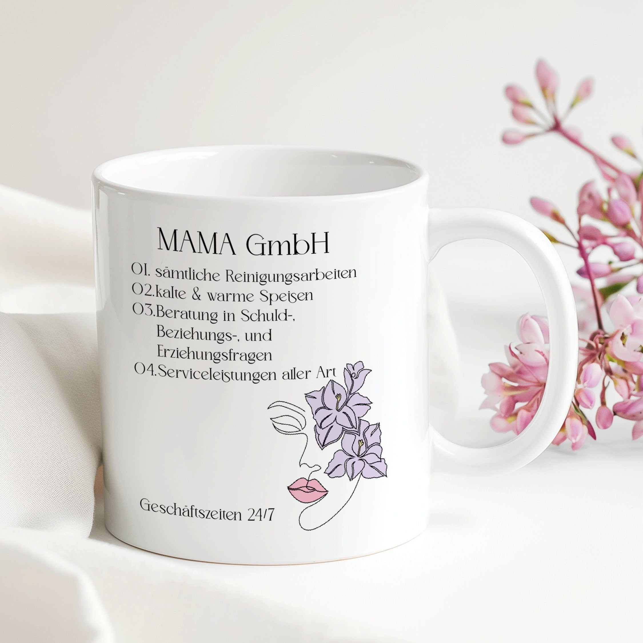 Tasse für Mütter | Weihnachten Muttertag Geburtstag Geschenk Arbeit | 330 ml - 0213