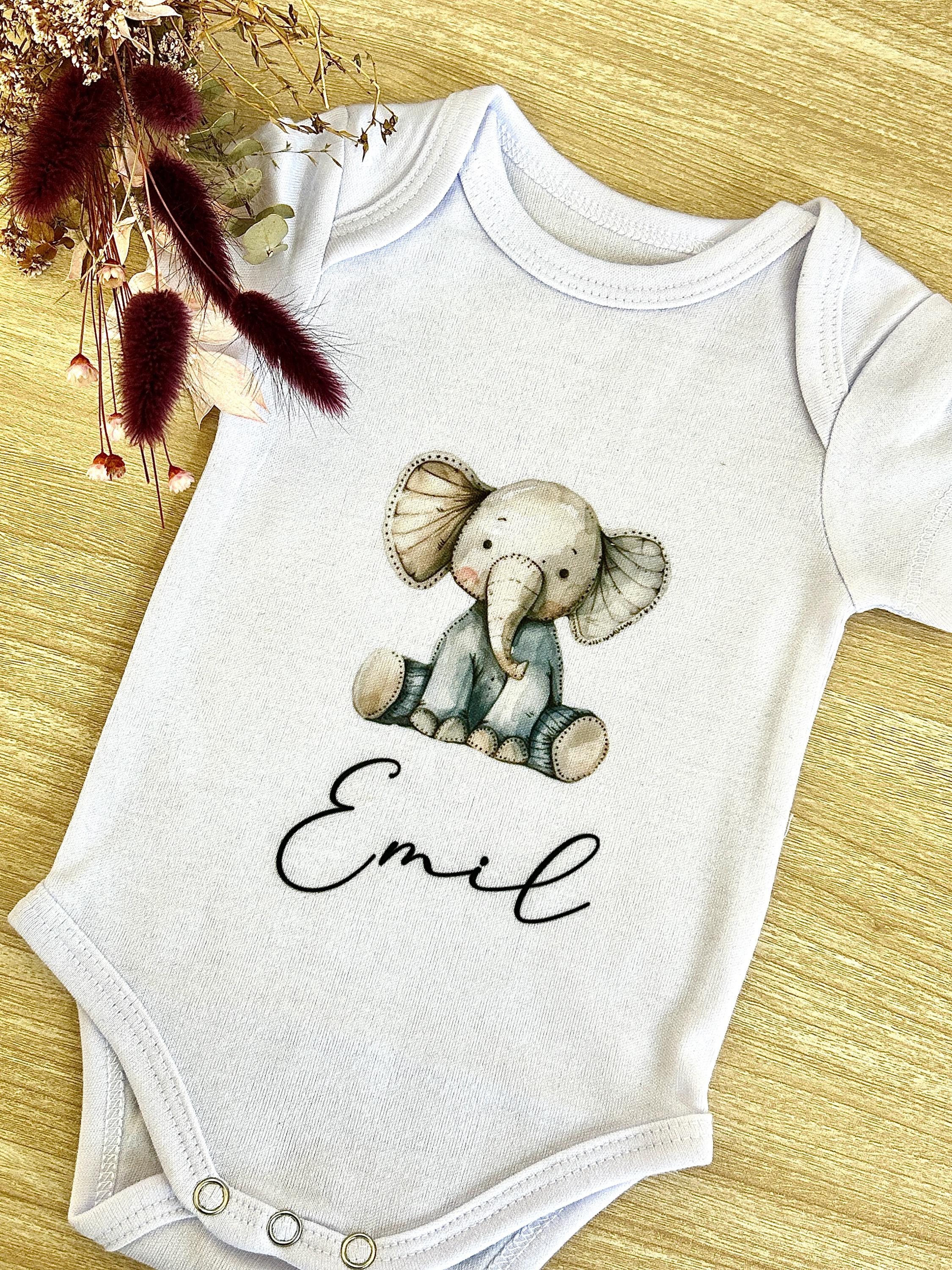 Body Kurzarm Personalisiert mit vielen Motiven Mädchen Junge | Geschenk zur Geburt | Babyparty | 0008