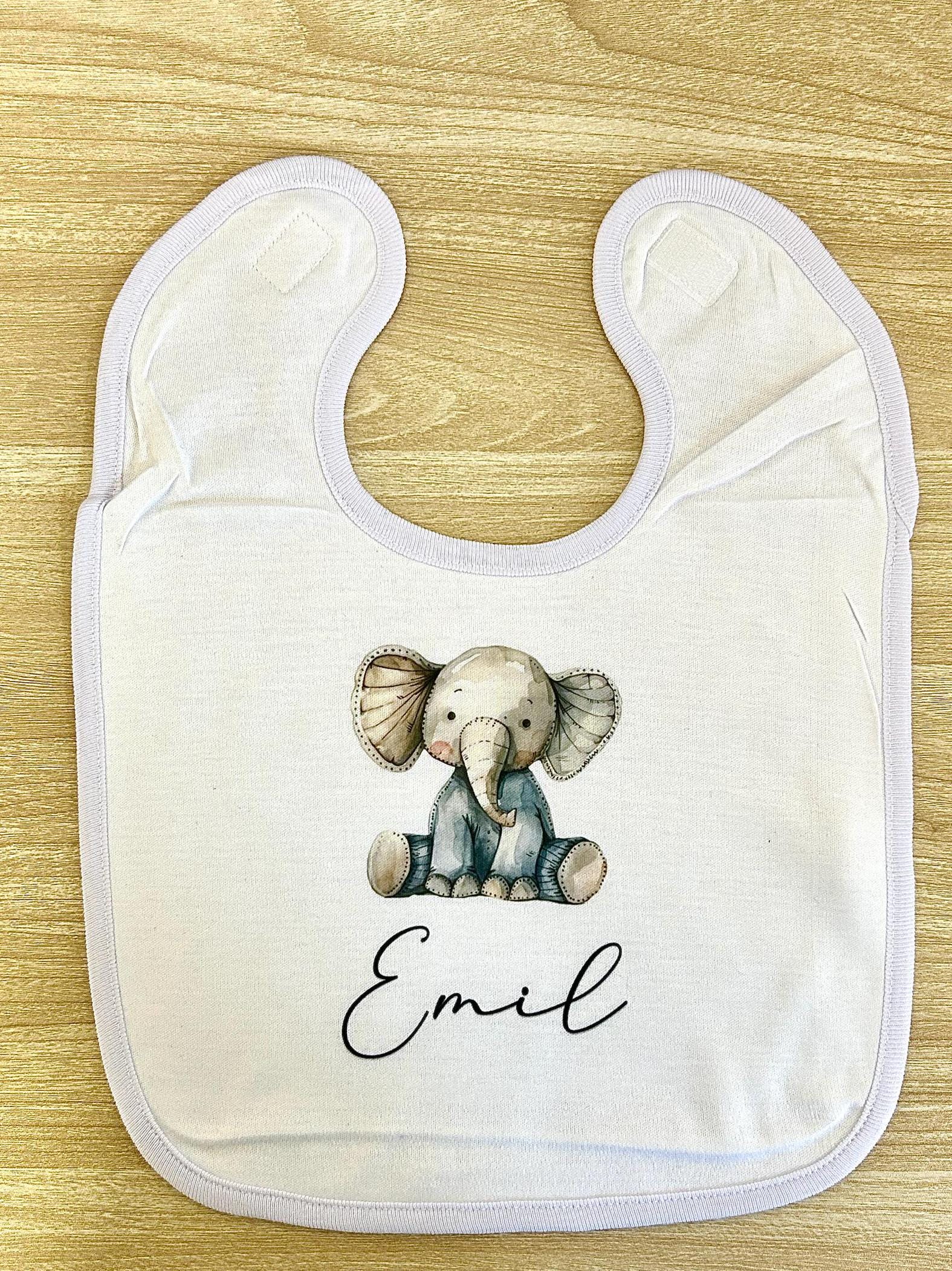 Lätzchen Personalisiert mit vielen Motiven Mädchen Junge | Geschenk zur Geburt | Babyparty | 0001