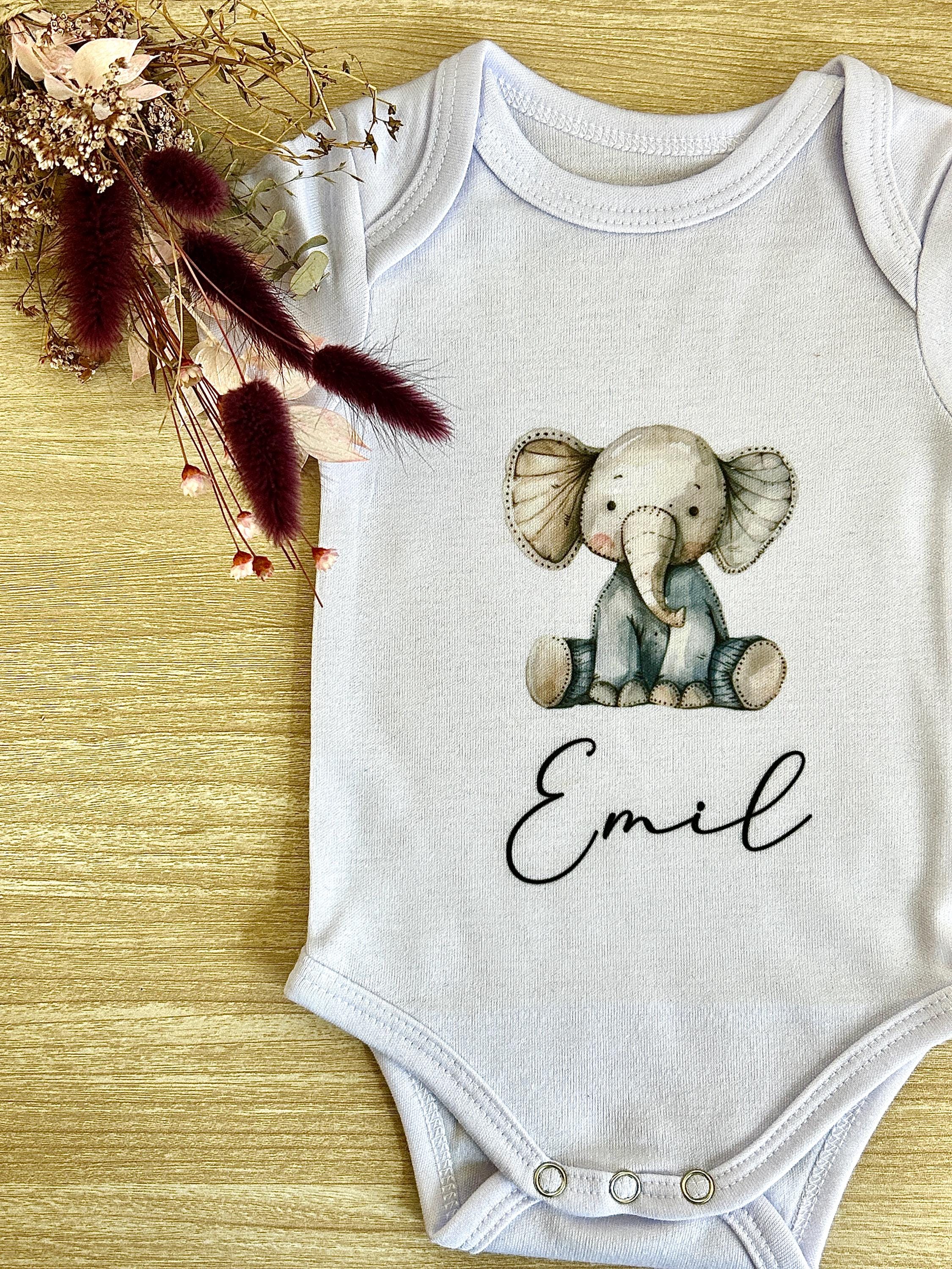 Body Kurzarm Personalisiert mit vielen Motiven Mädchen Junge | Geschenk zur Geburt | Babyparty | 0008
