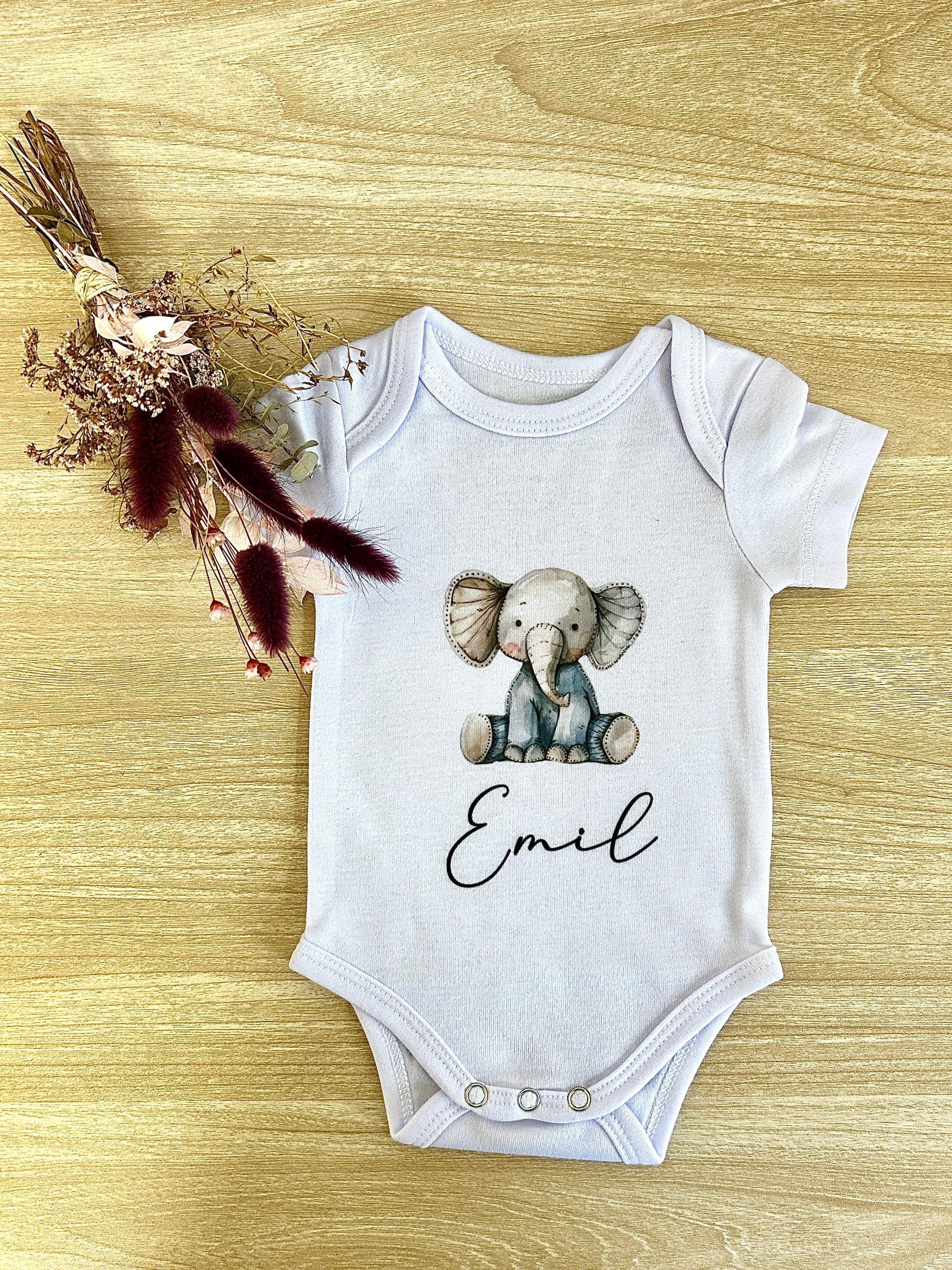 Body Kurzarm Personalisiert mit vielen Motiven Mädchen Junge | Geschenk zur Geburt | Babyparty | 0008