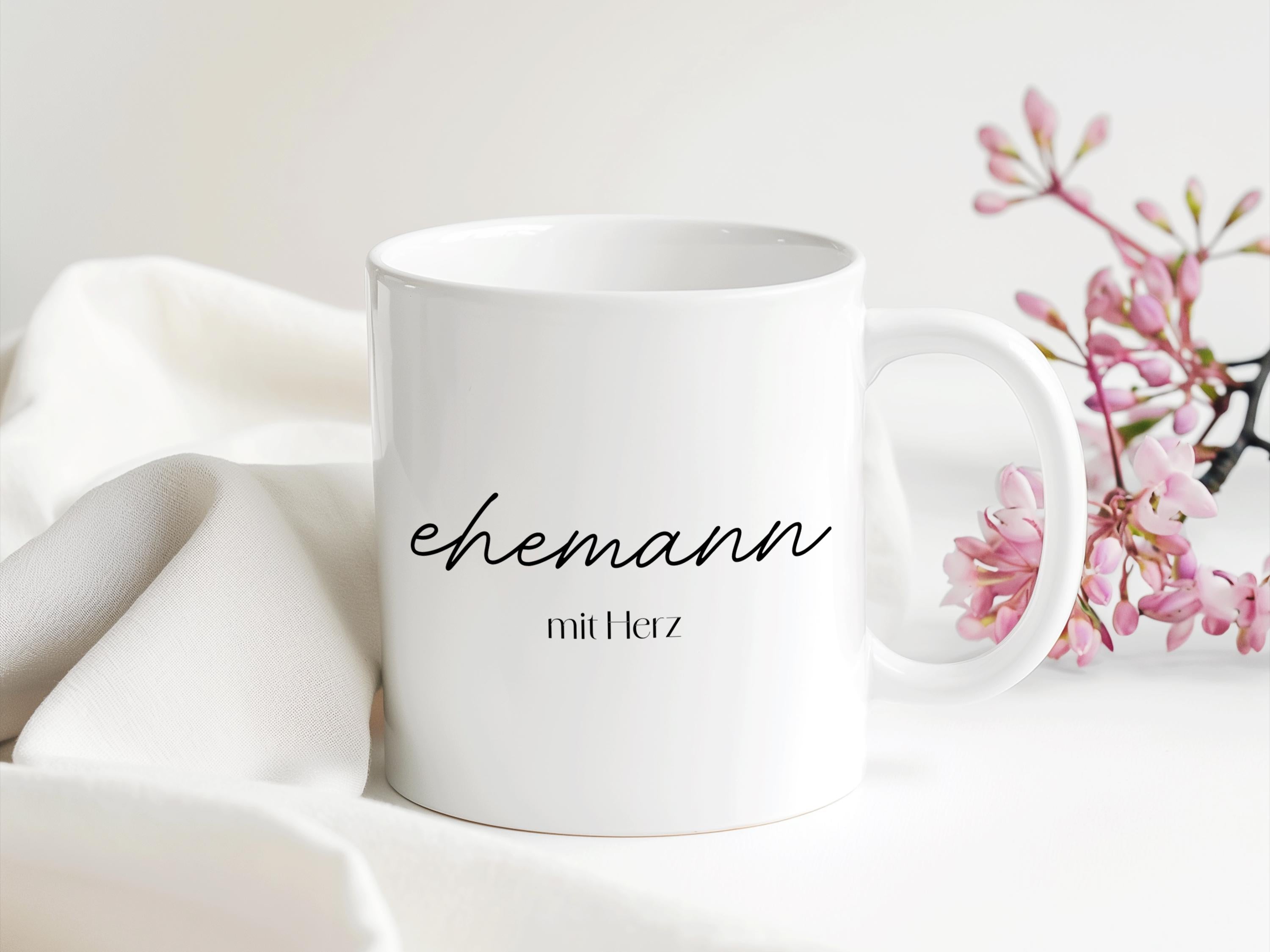 Ehemann Ehefrau Tasse| Geschenk Valentinstag Hochzeitsgeschenk Freunde | 330 ml