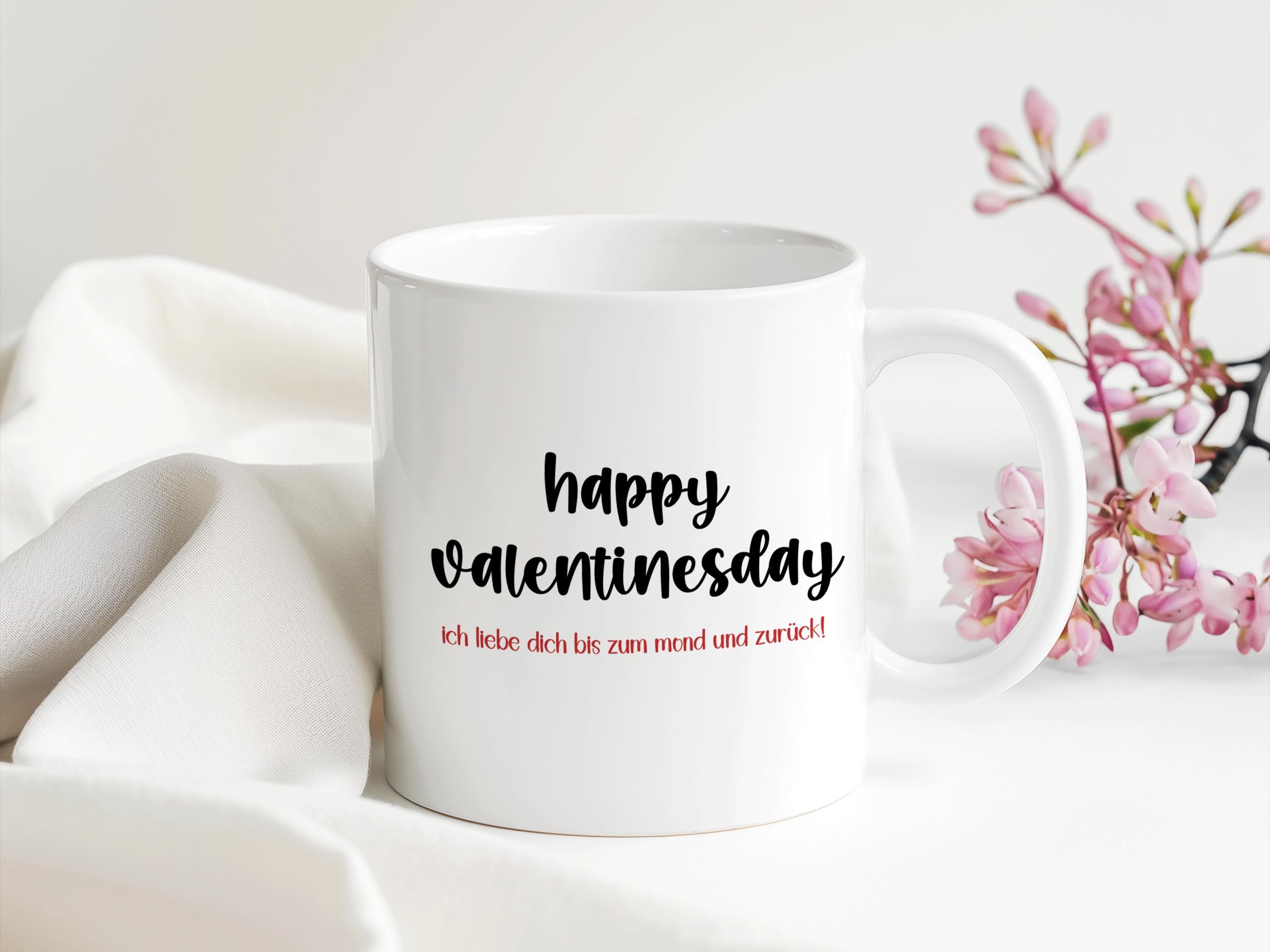 happy valentinesday | Liebe Geschenk Valentinstag Geburtstag Beziehung Freunde | 330 ml -0345