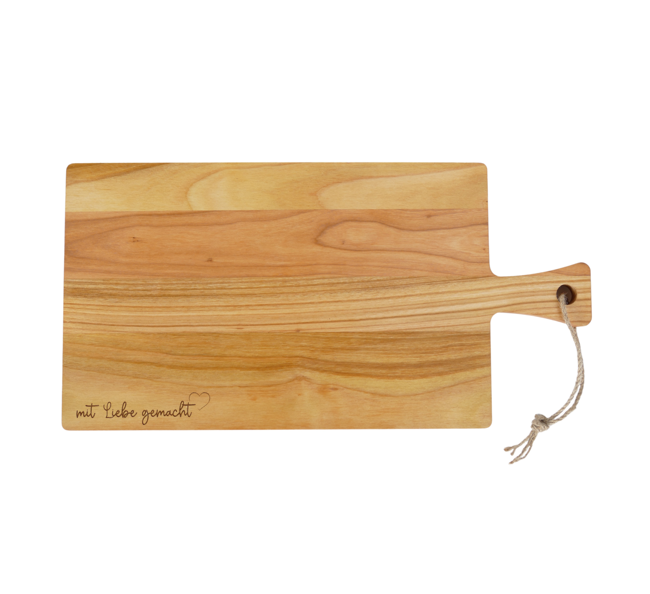 Schneidebrett mit Griff und Spruch - Wiens3d