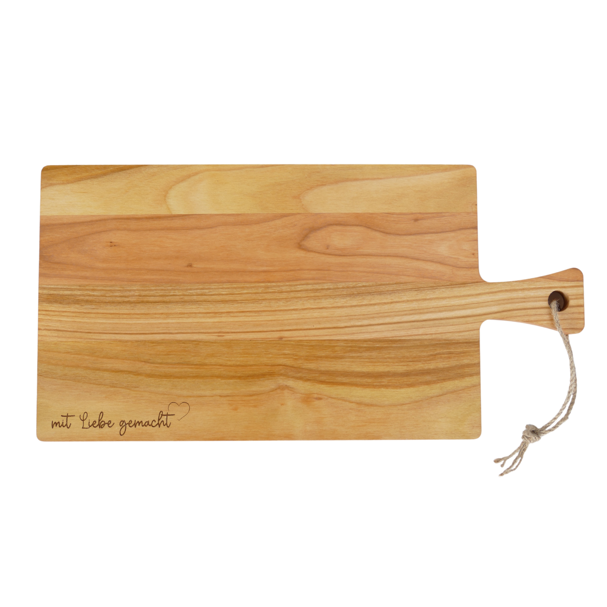 Schneidebrett mit Griff und Spruch - Wiens3d