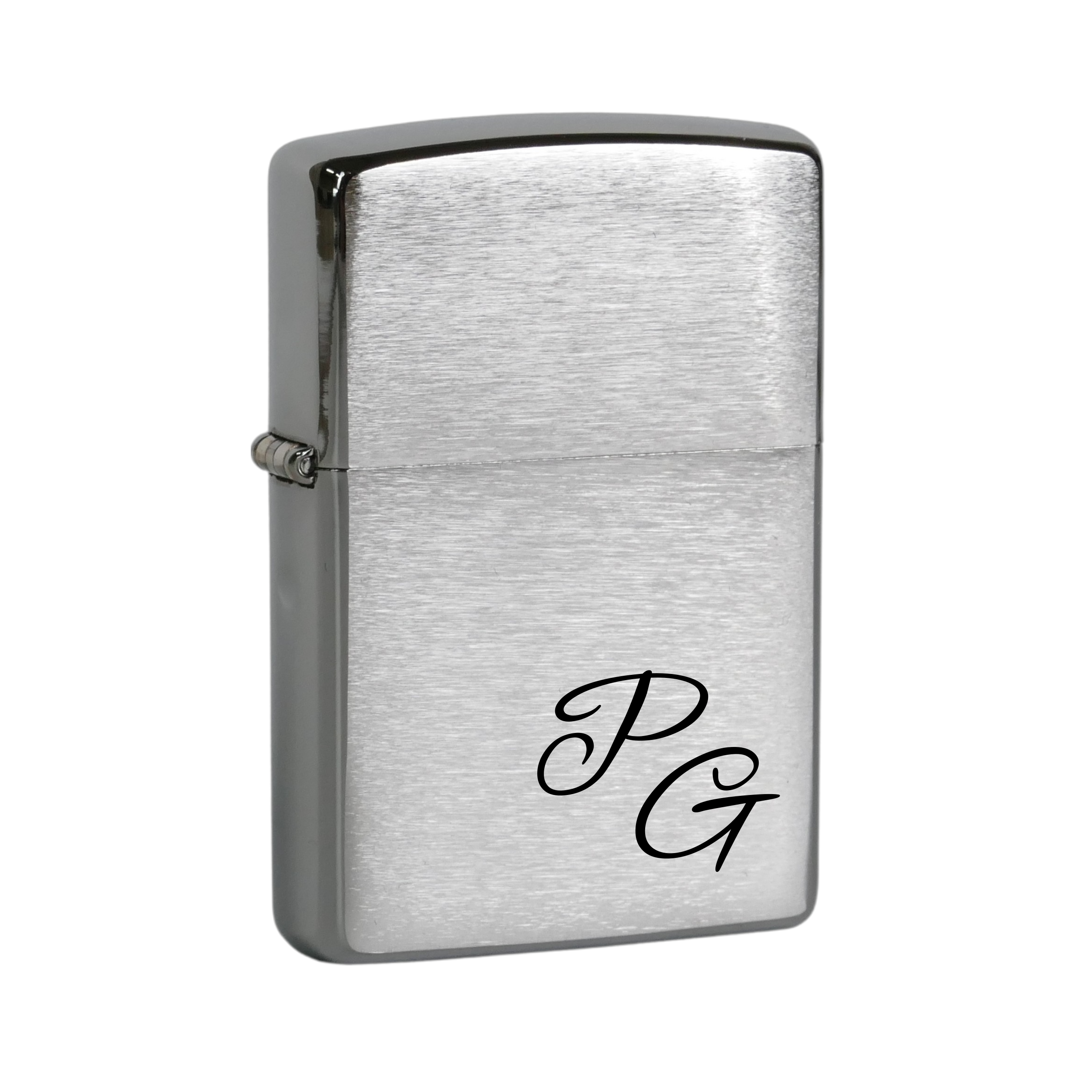 Zippo® Feuerzeug Personalisiert mit Initialien - Wiens3d