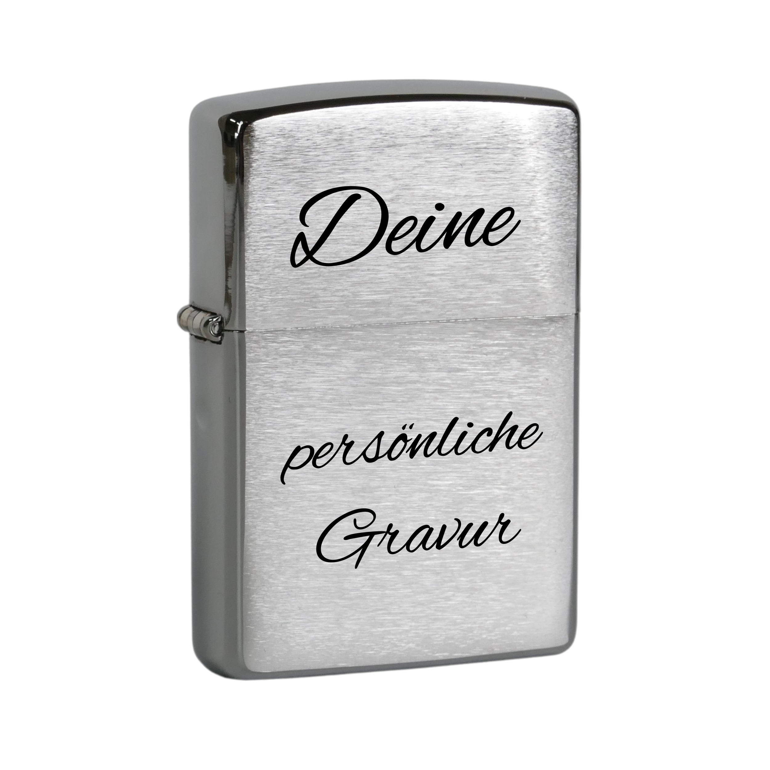 Zippo® Feuerzeug Personalisiert mit Wunschtext - Wiens3d