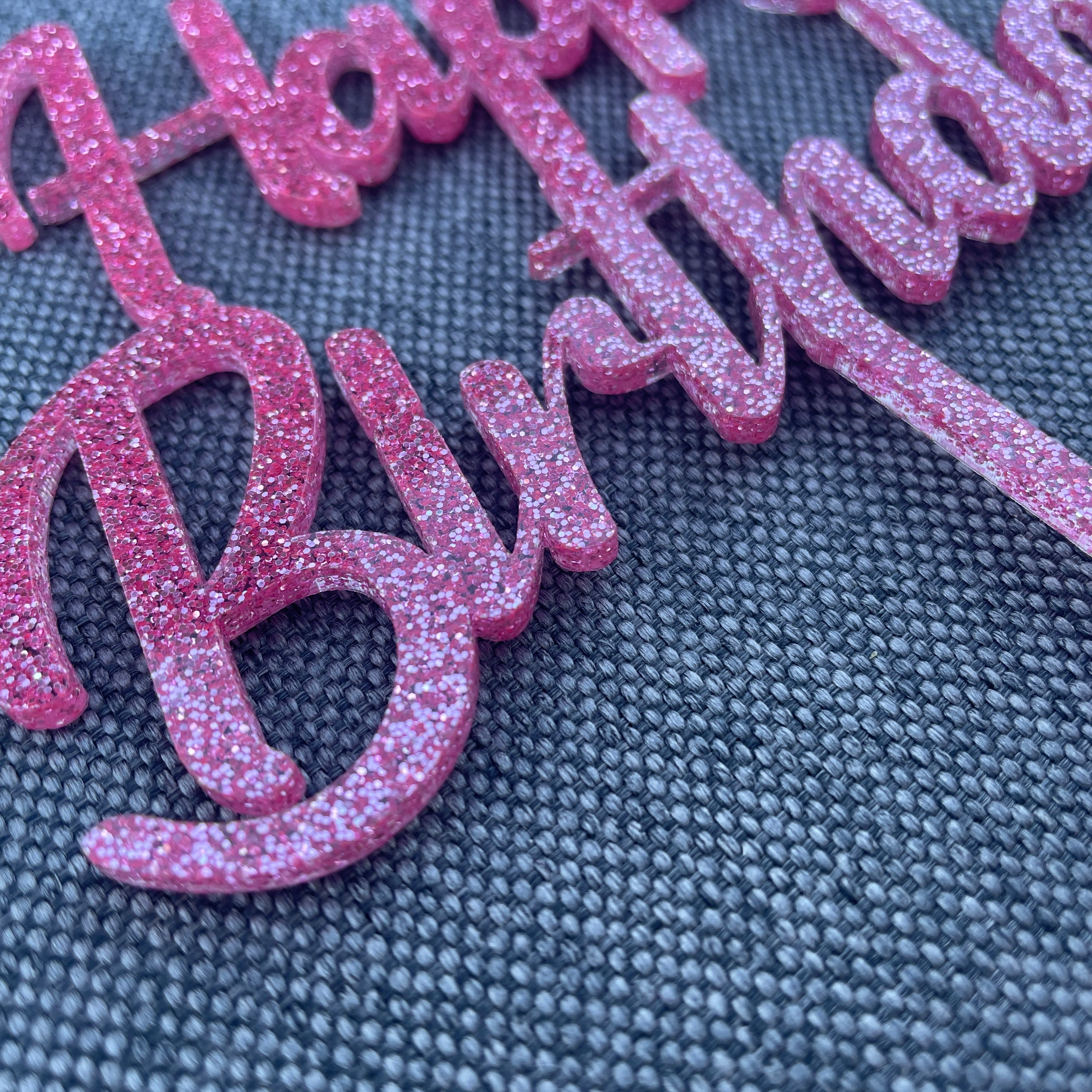 Happy Birthday | Cake Topper | Tortenstecker | viele Farben - Wiens3d