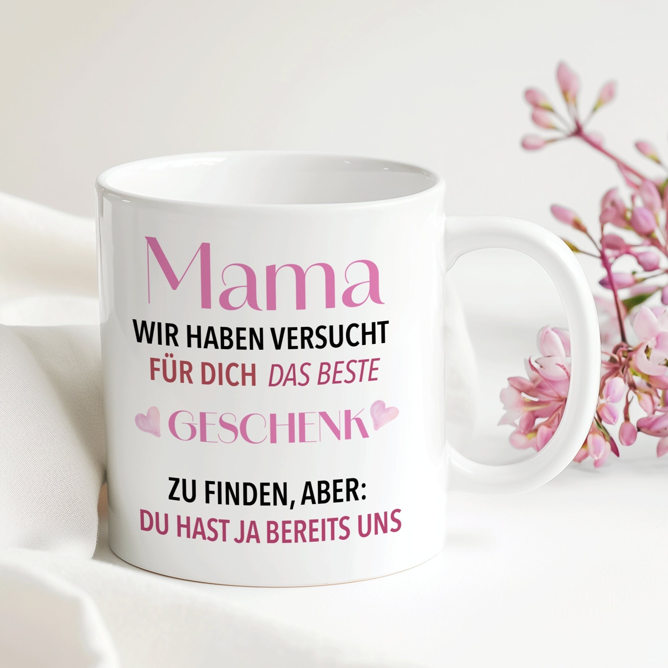 Mama Tasse bestes Geschenk | Geschenk Geburtstag Weihnachten | 330 ml - 0109