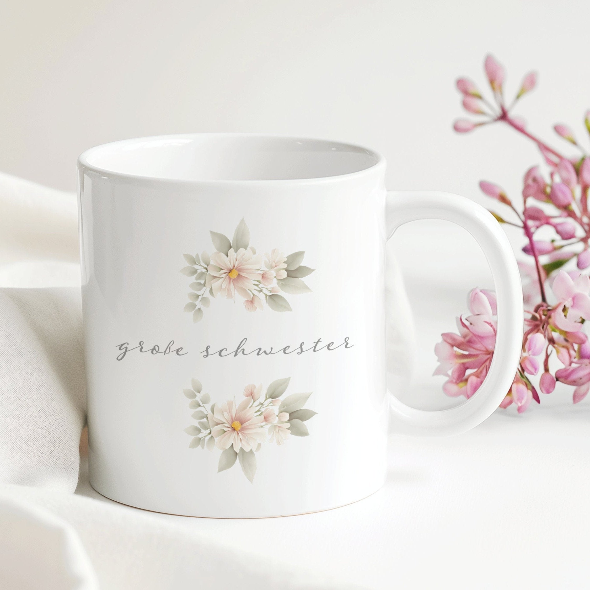 Familienmitglieder Tasse | Geschenk Geburtstag Weihnachten Ostern 330 ml