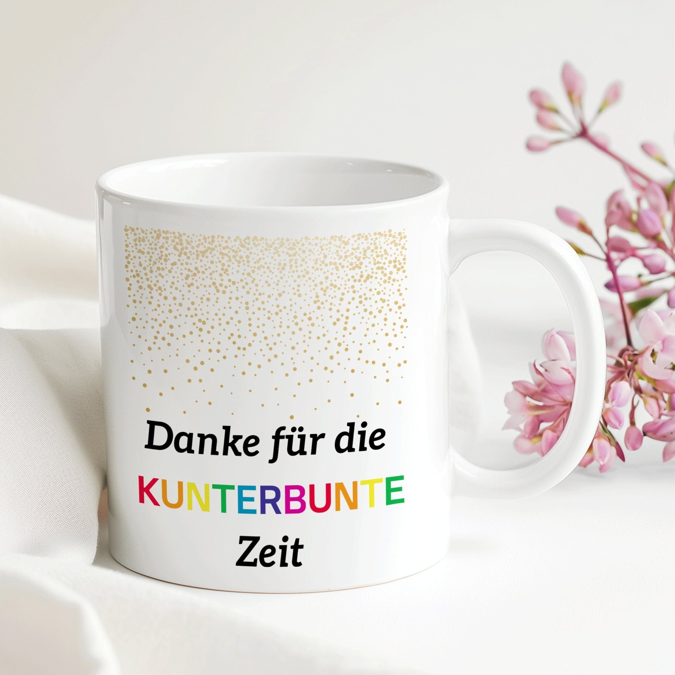 Dankes Tasse Freunschaft | Tolle Zeit Freundschaft Danke | 330 ml - 0151