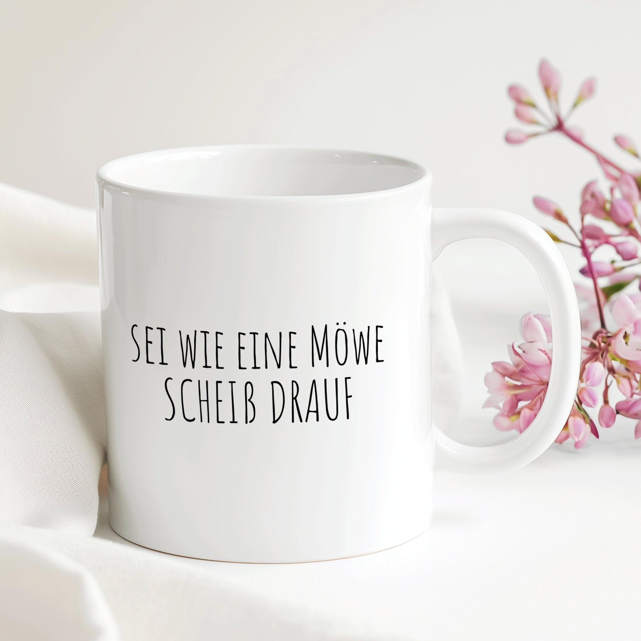 Tasse mit lustigem Spruch | Kaffeetasse | WeihnachtenMuttertag Geburtstag Geschenk Arbeit | 330 ml - 0193