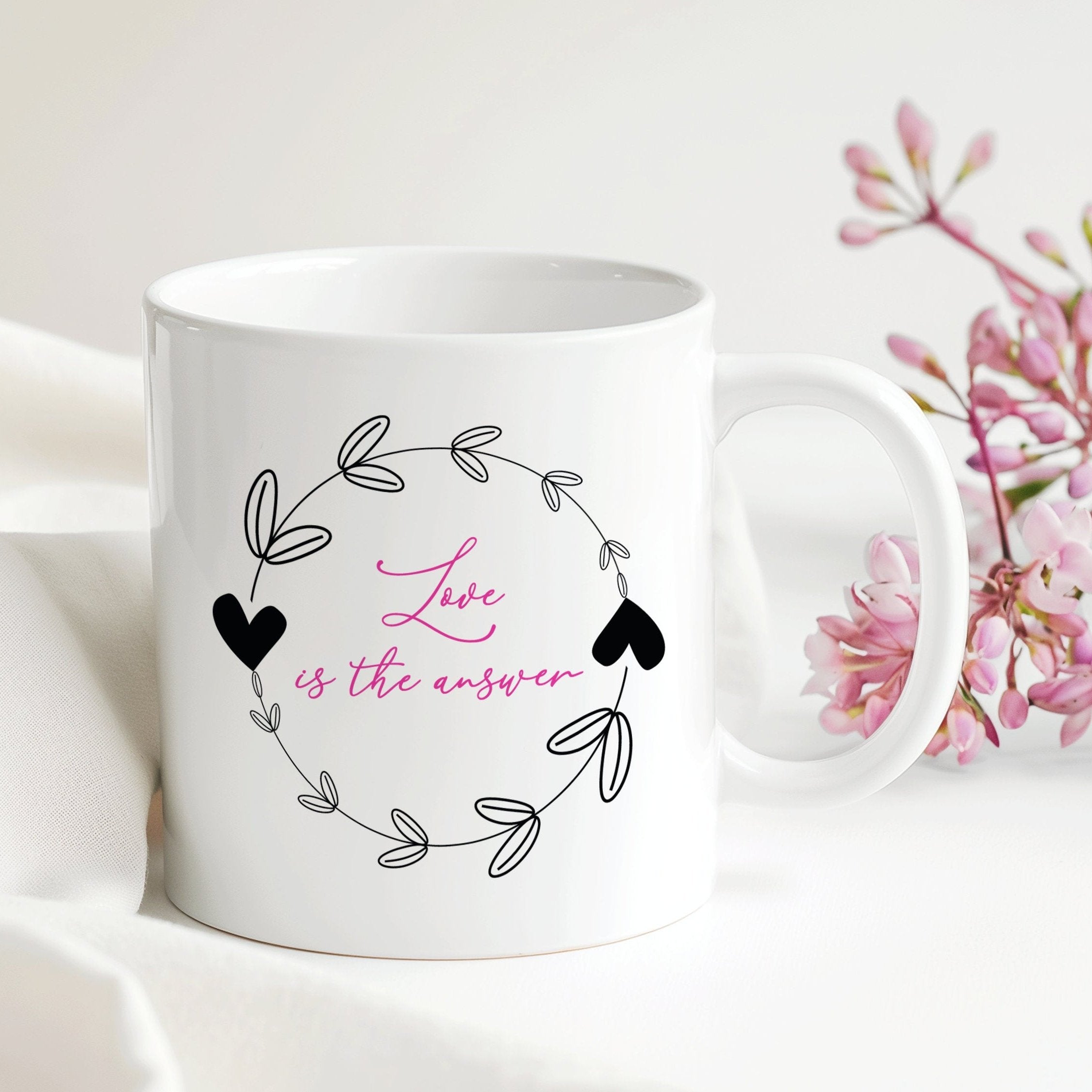 Tasse Liebe Valentinstag Partner Freundin | Weihnachten Geschenk Arbeit | 330 ml - 0209