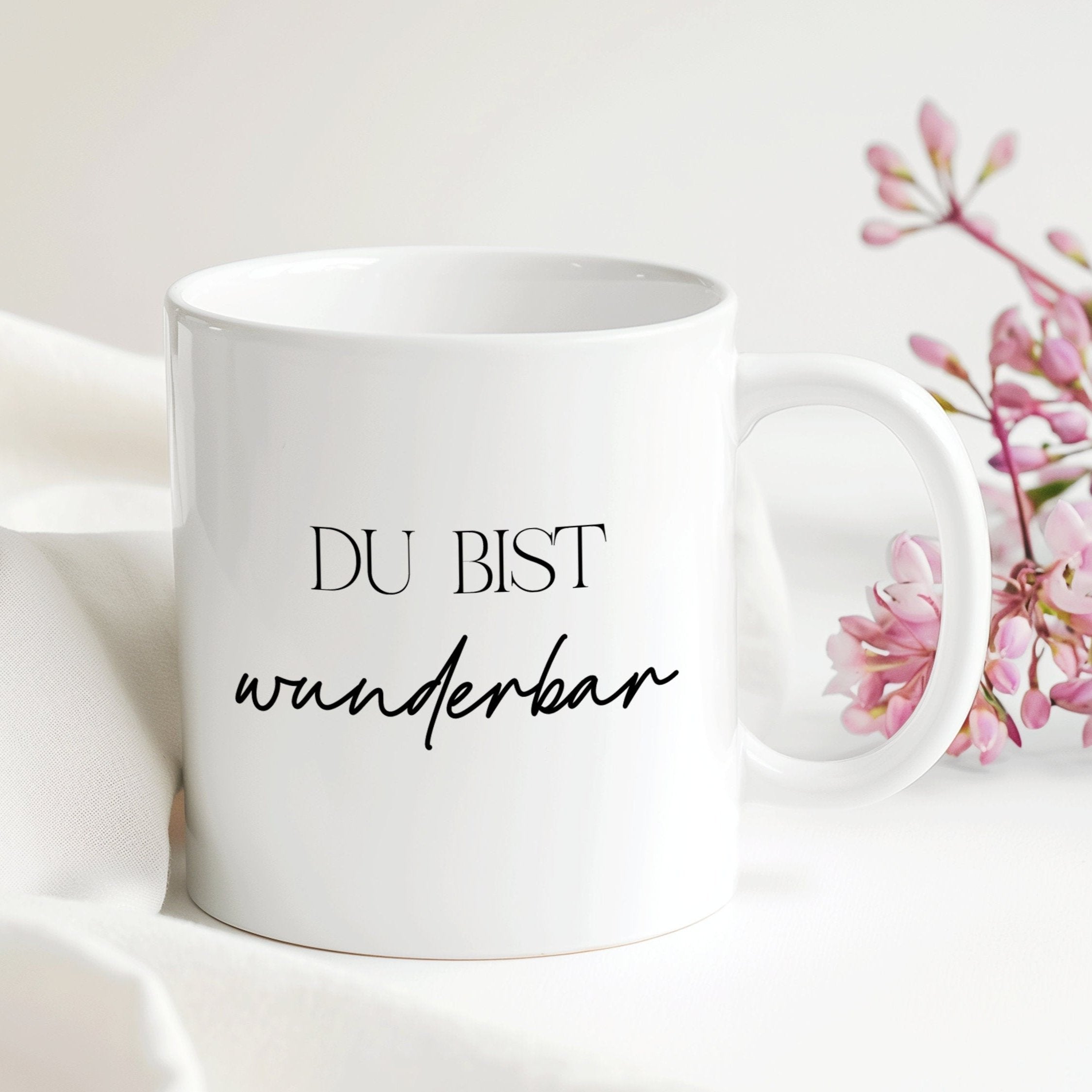 Tasse mit positivem Spruch | Kaffeetasse | WeihnachtenMuttertag Geburtstag Geschenk Arbeit | 330 ml - 0192