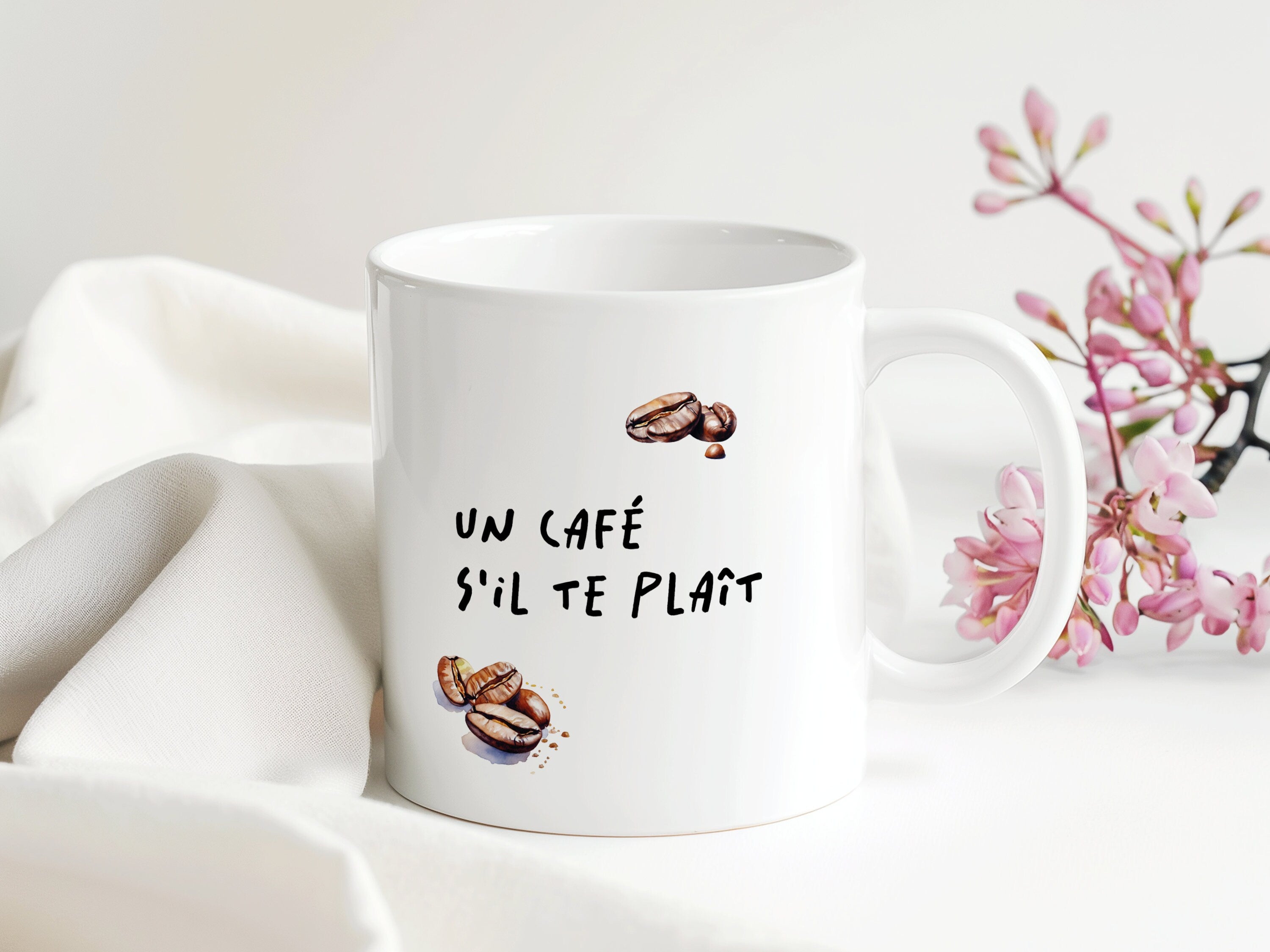 Einen Kaffee, Bitte | Kaffee und Kuchen | Geschenk Geburtstag Weihnachten Valentinstag Arbeitskollegen | 330 ml - 0251, 0252, 0253, 0254