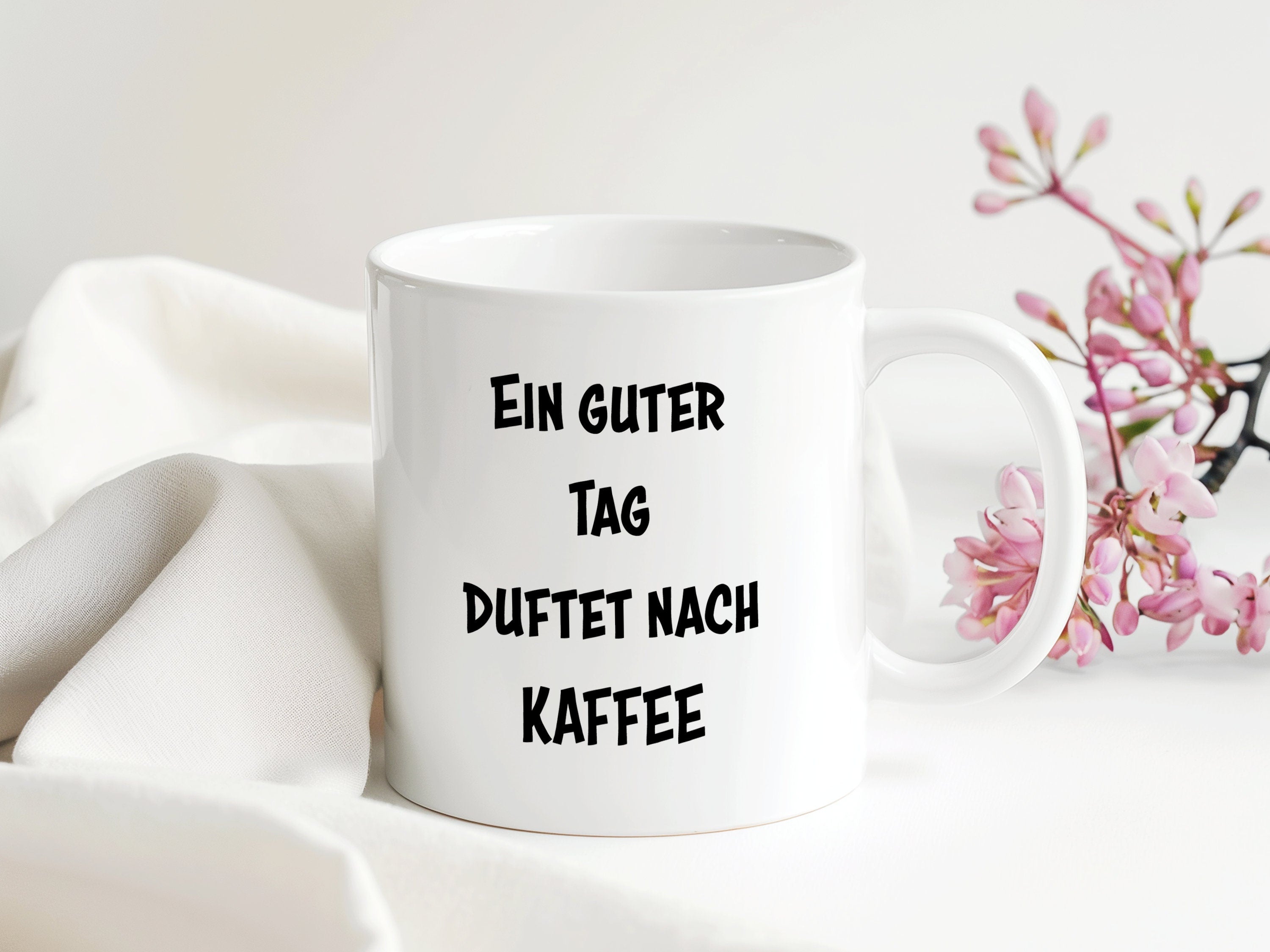 Tasse Kaffeespruch | Lustig Humor Morgensfrüh Guten Morgen | Geschenk Geburtstag Weihnachten Valentinstag Arbeitskollegen | 330 ml - 0295