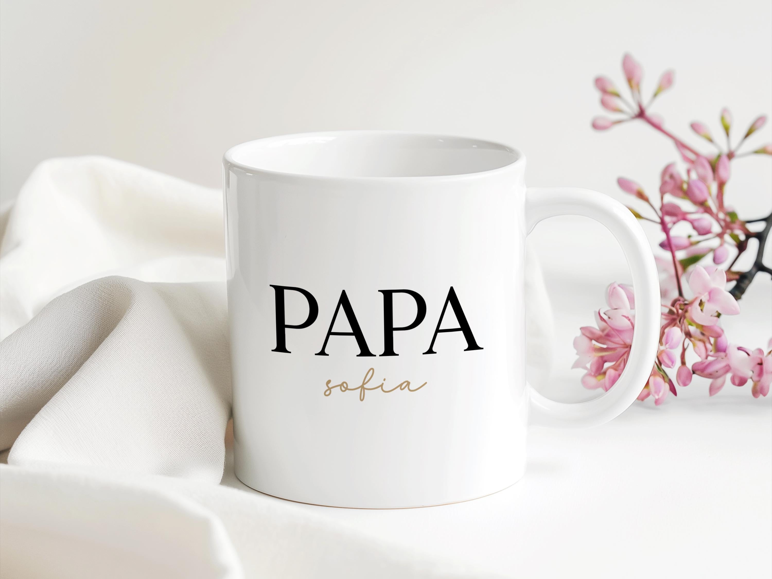 Tasse für Eltern | MAMA PAPA KIND | Geschenk Muttertag Geburtstag | 330 ml - 0305