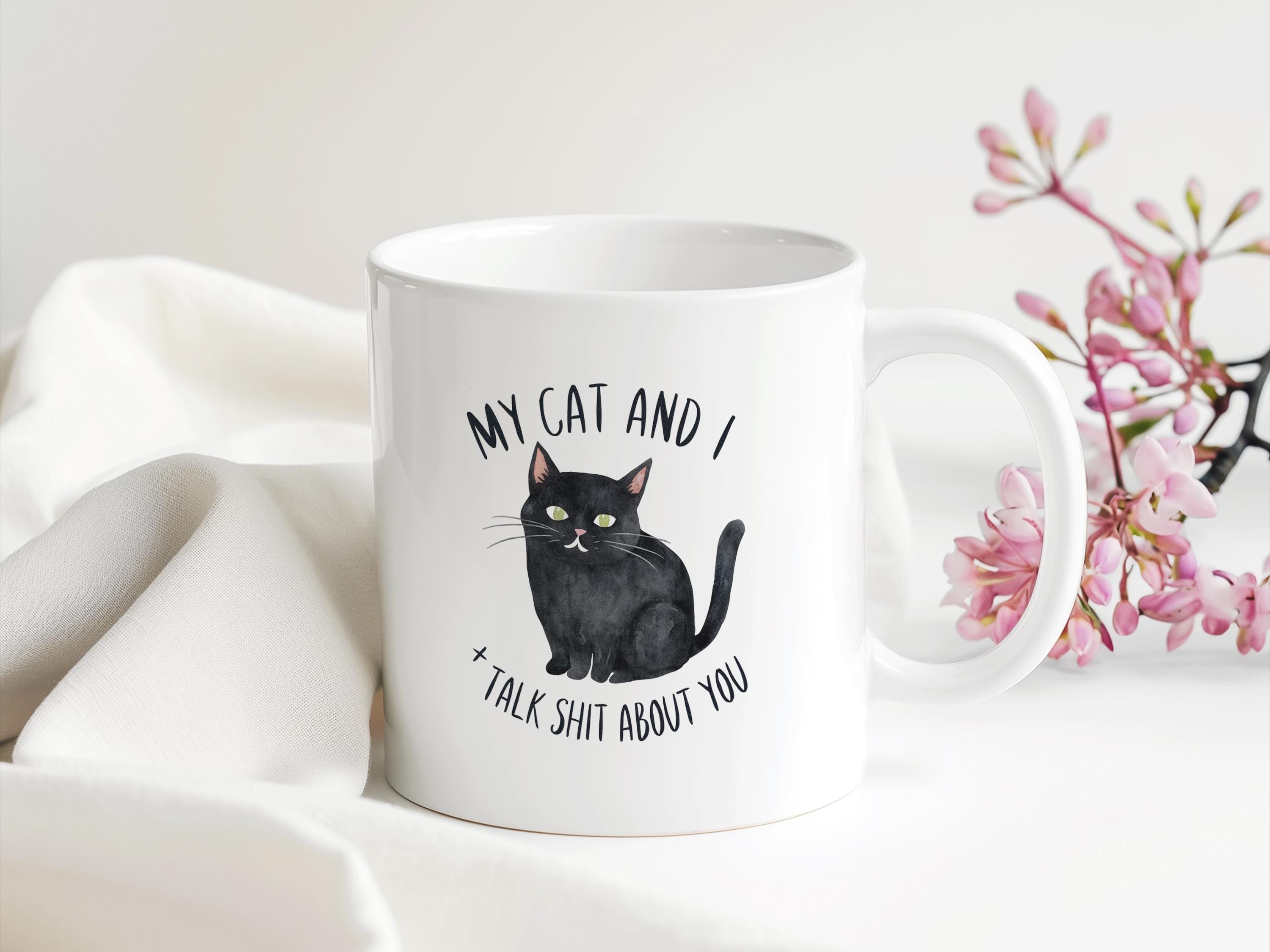 Tasse für Katzenmamas | Funny Cat | Geschenk Weihnachten Muttertag Wichteln Geburtstag | 330 ml - 0313