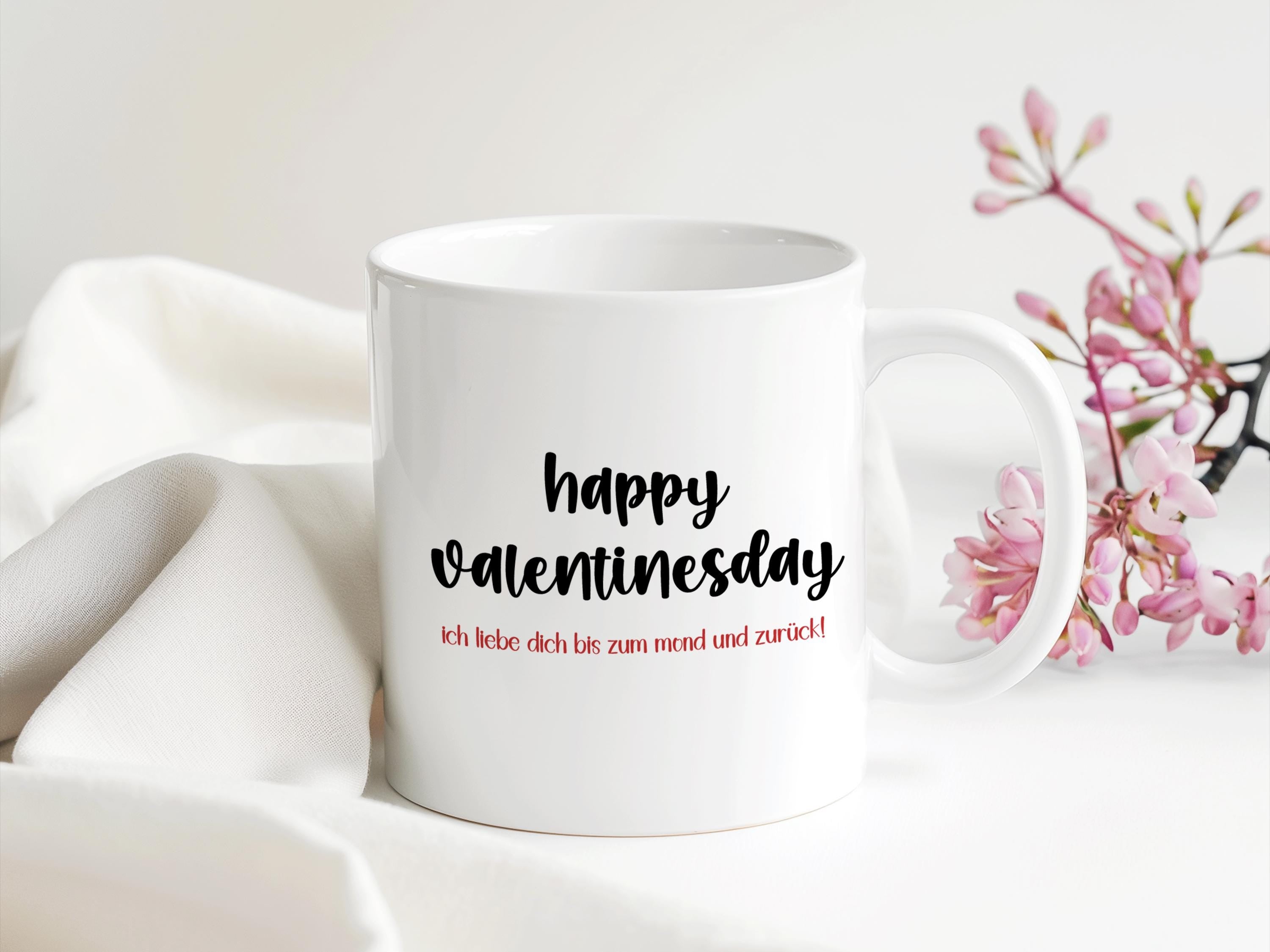 happy valentinesday | Liebe Geschenk Valentinstag Geburtstag Beziehung Freunde | 330 ml -0345