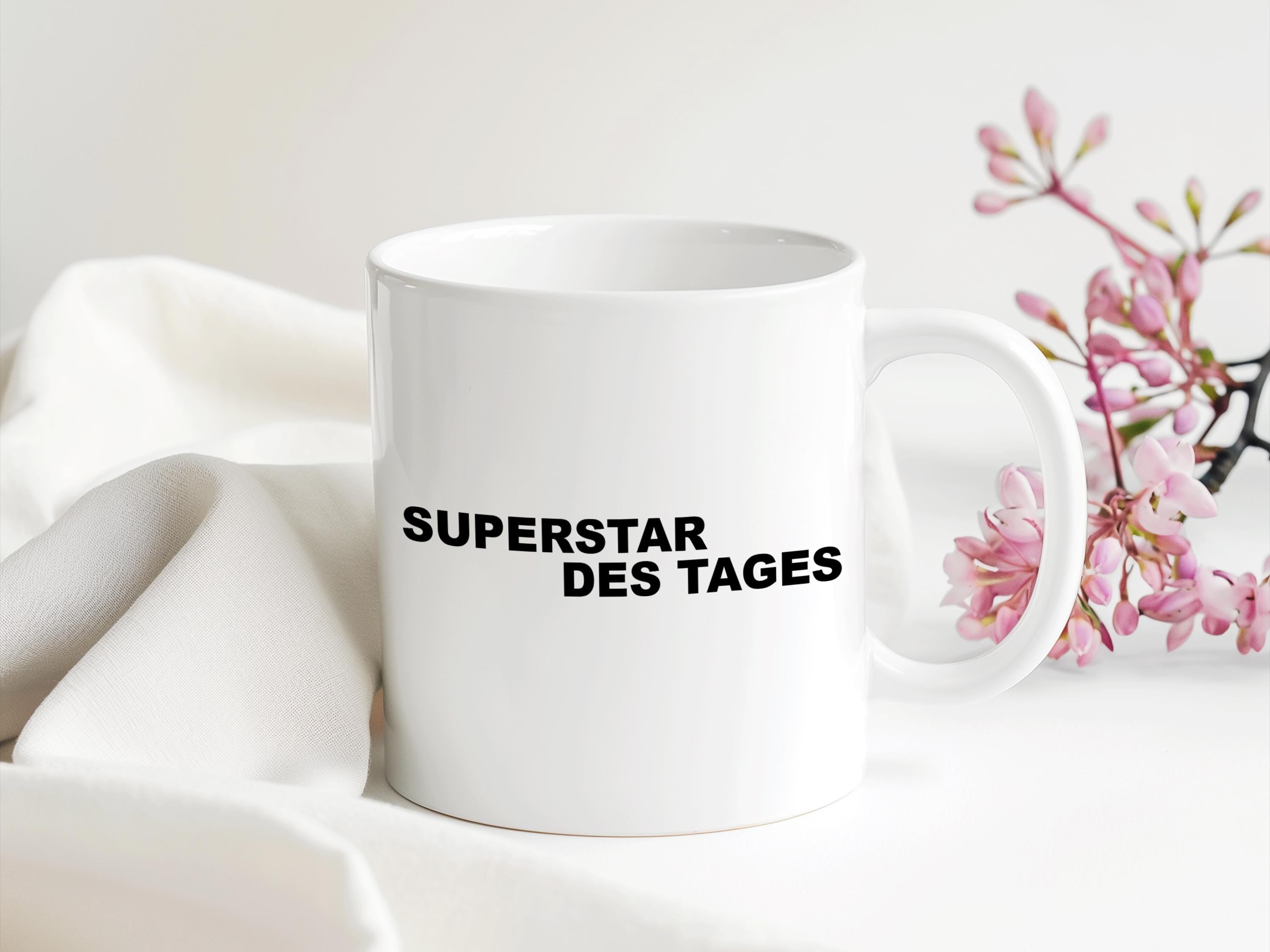 Superstar Tasse | Geschenk Muttertag Geburtstag Weihnachten Ostern | 330 ml - 0415