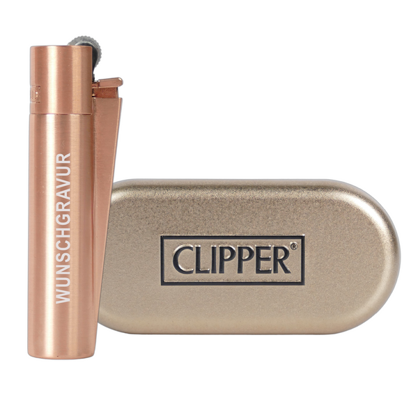 Clipper Personalisiert Rose Gold - Wiens3d
