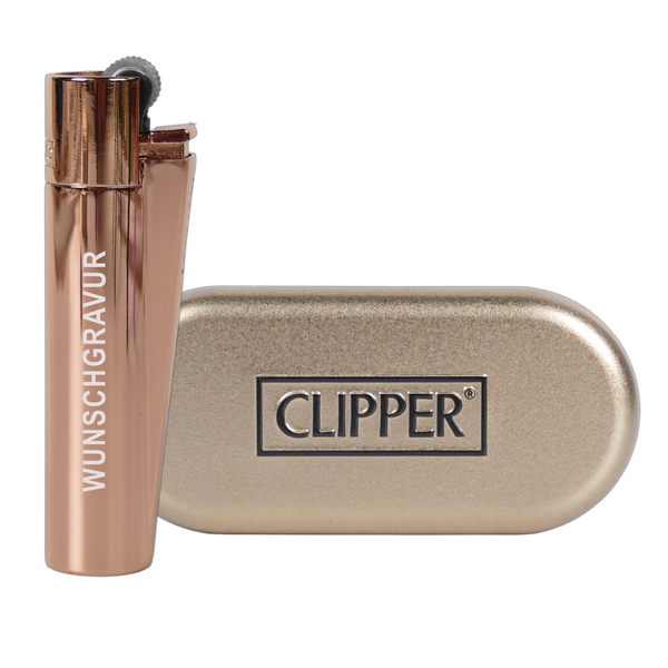 Clipper Personalisiert Rose Gold - Wiens3d